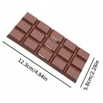4 Cavity Bar Shape Polycarbonate Chocolate Mould