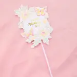 Floral Happy Mothers cake topper Style 2
