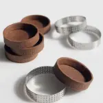 7 cm Perforated Stainless Steel Tart Ring (Copy)