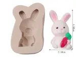 Rabbit silicone mould Style 2