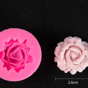 3D Rose flower silicone mould