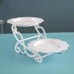 2 tier Plastic Cake Cupcake Stand Display Rack Wedding Decoration Birthday Cake stand