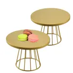 1 pcs Golden Iron Matt Cake stand Size large