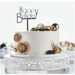 3 pcs Classic White Cake Stand,7.8''/9.8''/11.8'' Cake Stands for Dessert Table set