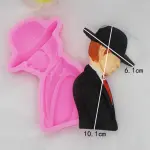 Man wearing Hat and Coat silicone Mould