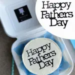 Happy fathers day acrylic cake topper Style 4