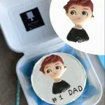 Father cake Toy topper Style 2
