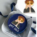 Cool Father cake Toy topper