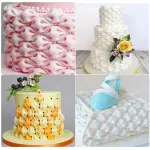 Fabric Puff texture silicone Mould