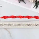 Rose Lace Border silicone mould