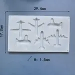 3D Aeroplan Silicone mould