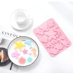 12 Cavity Assorted Sea Animal Theme Silicone Mould