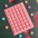 48 Letter English Alphabet Letter Silicone Mould Style 3