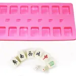 Chinese Game Mahjong Dice Silicone Mould