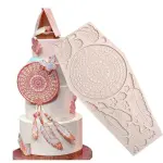 Dream catcher feather texture silicone Mould