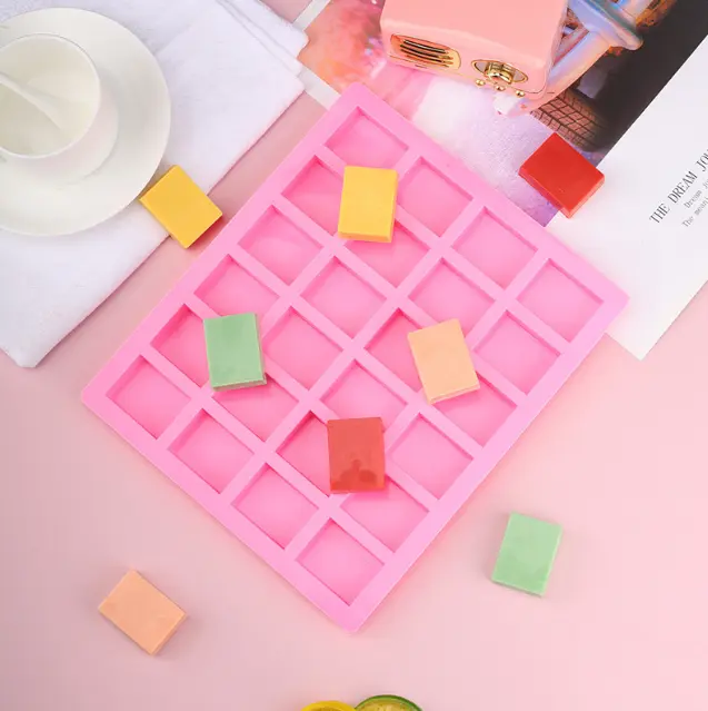 24 Cavity Rectangle chocolate Silicon Mould