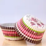 100 pcs Tea Cupcake theme Cake Cups / Muffin Cups