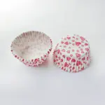 100 pcs Pink hearts theme Cake Cups / Muffin Cups Style 2