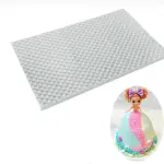 Mermaid Fish scale Texture Pattern silicone Mat Mould