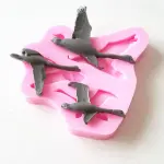Flying Wild Geese Goose Silicone mould