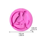 Couple bird Silicone mould