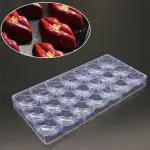 24 Cavity Lips Shape Polycarbonate Chocolate Mould