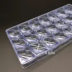 24 Cavity Lips Shape Polycarbonate Chocolate Mould