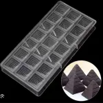 21 Cavity Pyramid Shape Polycarbonate Chocolate Mould