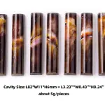 18 Cavities Long Sticks Shape Polycarbonate Chocolate Mould