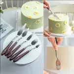 Palette Knife Set Cake Knife Cream Icing Frosting Spatula | Baking Kitchen Pastry Cake Decoration Tool (5 Pieces Set)