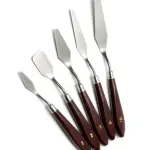 Palette Knife Set Cake Knife Cream Icing Frosting Spatula | Baking Kitchen Pastry Cake Decoration Tool (5 Pieces Set)