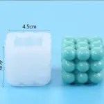 1 PCS 3D Bubble Silicone Candle Mould STYLE 3