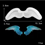 Angel wings silicone mould for chocolate resin fondant candle etc style 3