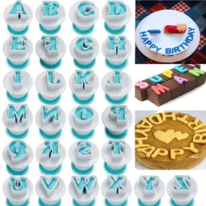 Upper Case Alphabets Cookie Cutter