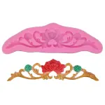 Flower Lace Silicone classic boarder crown Mold For Cake Decorating,Fondant,Chocolate Mould style 2