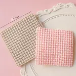 Knitting Weave Texture Pattern silicone Mould style 6