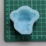 Cute Monkey animal silicone mould Style 2