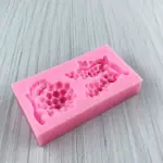 2 Cavity Grapes fruit Silicone mould