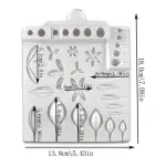 31 Cavity Succulents Flower,Petal,Leaf Silicon mould