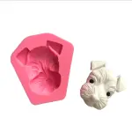 3D Dog face animal silicone mould Style 2
