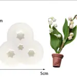 3D Lilies of the Valley Flower mould