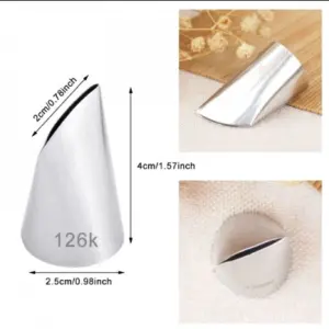Petal Icing Nozzle â€“ No. 126k