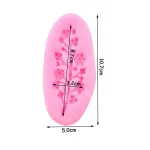 Tree Branch Flower studs theme silicone Mould