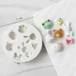 Animal faces silicone mould