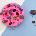 Stone Pebble cobblestone silicone Mould