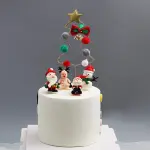 1 pcs Decorative Christmas Tree Cake Topper