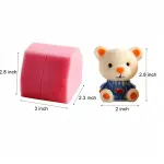 3D Teddy Bear Silicone Mould- for Candle, Fondant, Chocolate