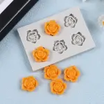 3D Rose Flower silicone Mould Style 2