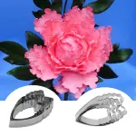 4 Pcs Peony Fondant Sugarcraft Stainless Steel Cutter set