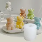 Small Teddy Silicone Mould for Candle, Resin & Cake Decoration